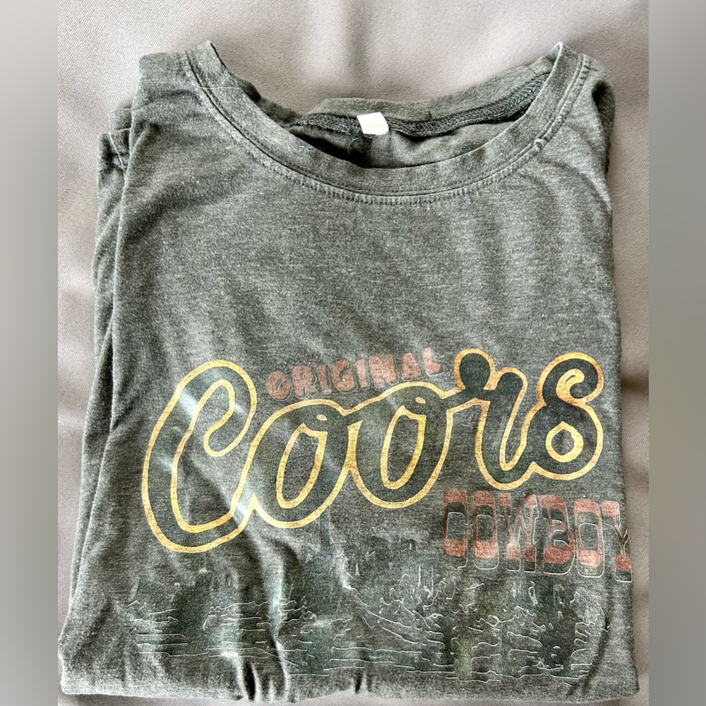 COORS COWBOY tee